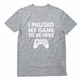 thumbnail image 1 of Tstars Mens Gamer Shirt I Paused My Game Gift for Dad Husband Son T Shirt, 1 of 6