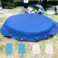thumbnail image 4 of NSESSHome Pool Covers Blankets for Round Inground Above Ground Swimming Pool, Heavy-Duty Bubble Pool Hot Tub Spa Solar Covers Floating Thermal Blanket (177Inch), 4 of 7