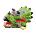 thumbnail image 4 of Marioneta de mano de dinosaurio realista, juguete de actividad de desarrollo temprano, marioneta de mano de Animal Triceratops perfke Marionetas de dinosaurio Juguetes, 4 of 6
