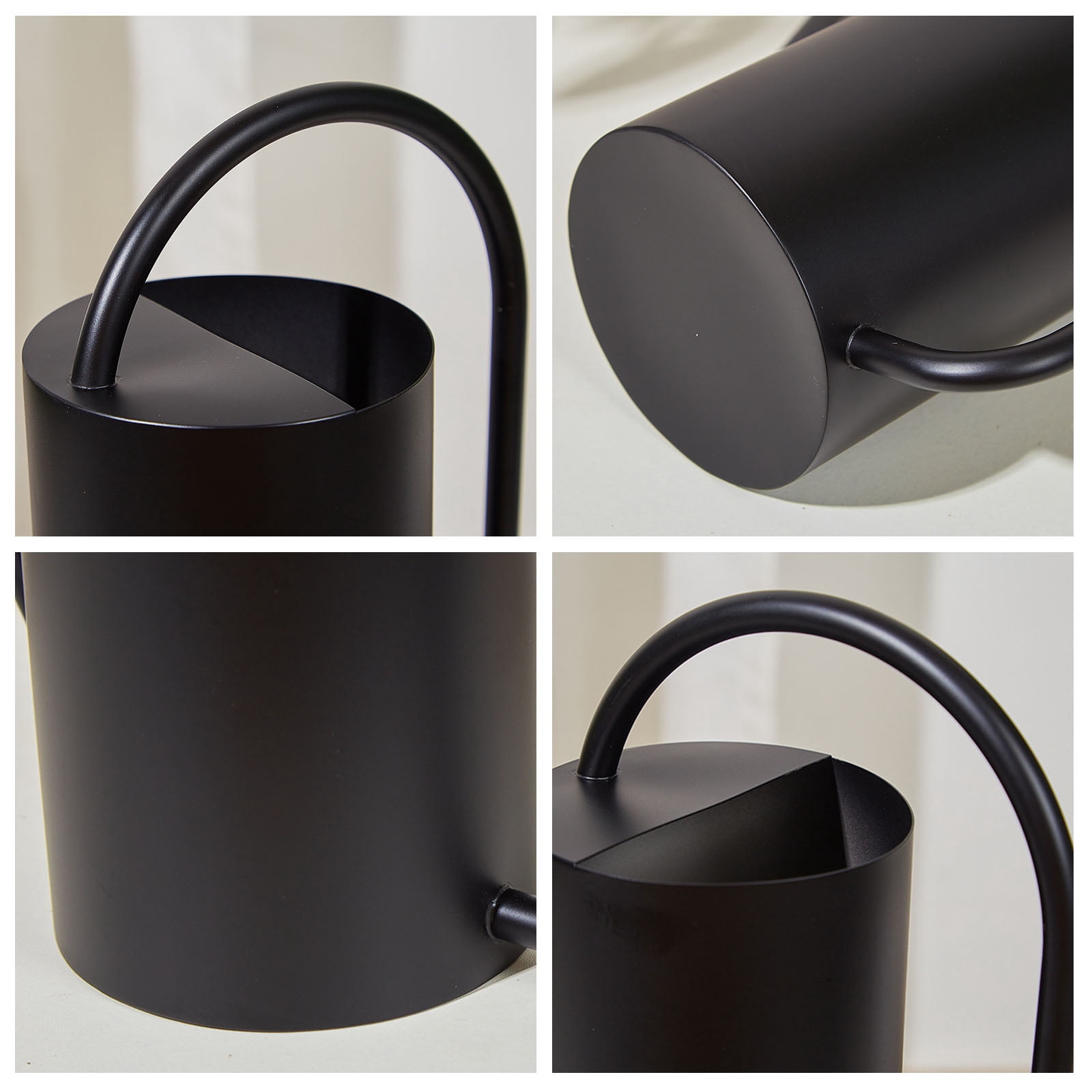 Stylish Indoor Plant Watering Can 51oz Stainless Steel Long Curved Spout Watering Pots for Indoor and Outdoor Garden Use