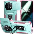 thumbnail image 1 of Funda para GANGXUN OnePlus 11 5G - Soporte metálico, Función magnética, Verde, 1 of 5