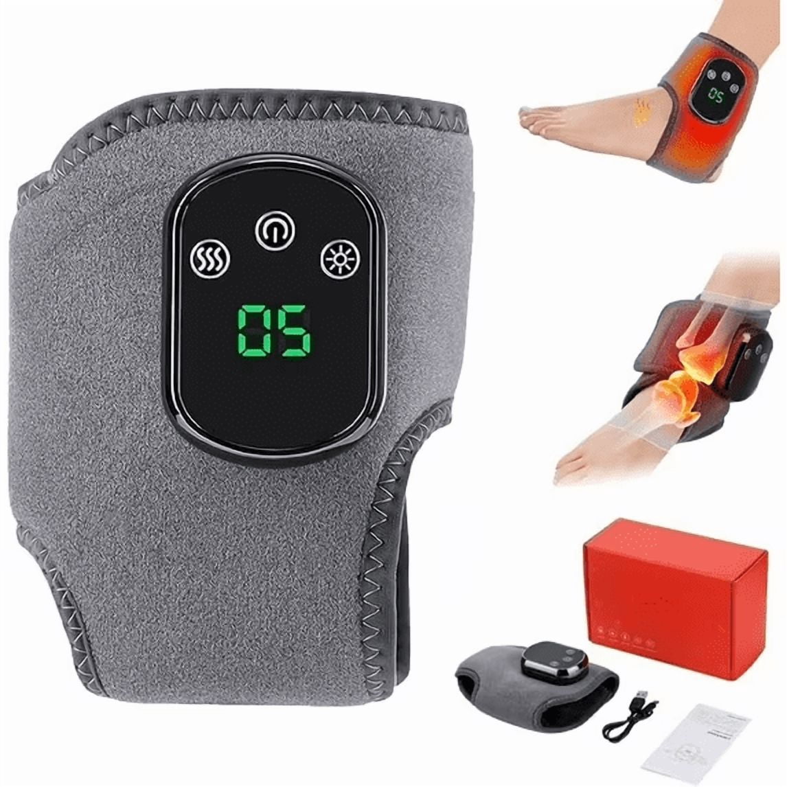 New 2026 Vita Feet Relief Triple Therapy Foot Massager with 3-Speed Vibration & 5-Temperature Settings, Portable for Home Office Travel