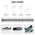 thumbnail image 2 of JENN ARDOR Women's Splicing Canvas Shoes Low Top Classic Slip-On Lightweight Comfort Fashion Sneakers with Lace Up Style Loafers for Walking, 2 of 9
