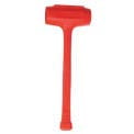 STANLEY 57-550 5lb Compo-Cast Sledge Model Soft Face Hammers, Orange
