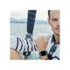 thumbnail image 2 of Applicable Apple Watch Band Double-Sided Leather Magnetic Buckle Leather Band Microfiber Leather Magnetic Buckle Band (Dark Green 42/44/45mm), 2 of 3