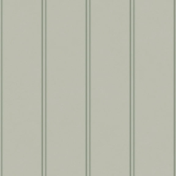 Laura Ashley Chalford Wood Panelling Sage Green Wallpaper