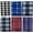 6 PACK FLEECE PLAID, variant on Yacht & Smith 12 Packs Warm Fleece Knit Winter Neck Scarfs and Bulk, Unisex Black, Plaid Stripe Design