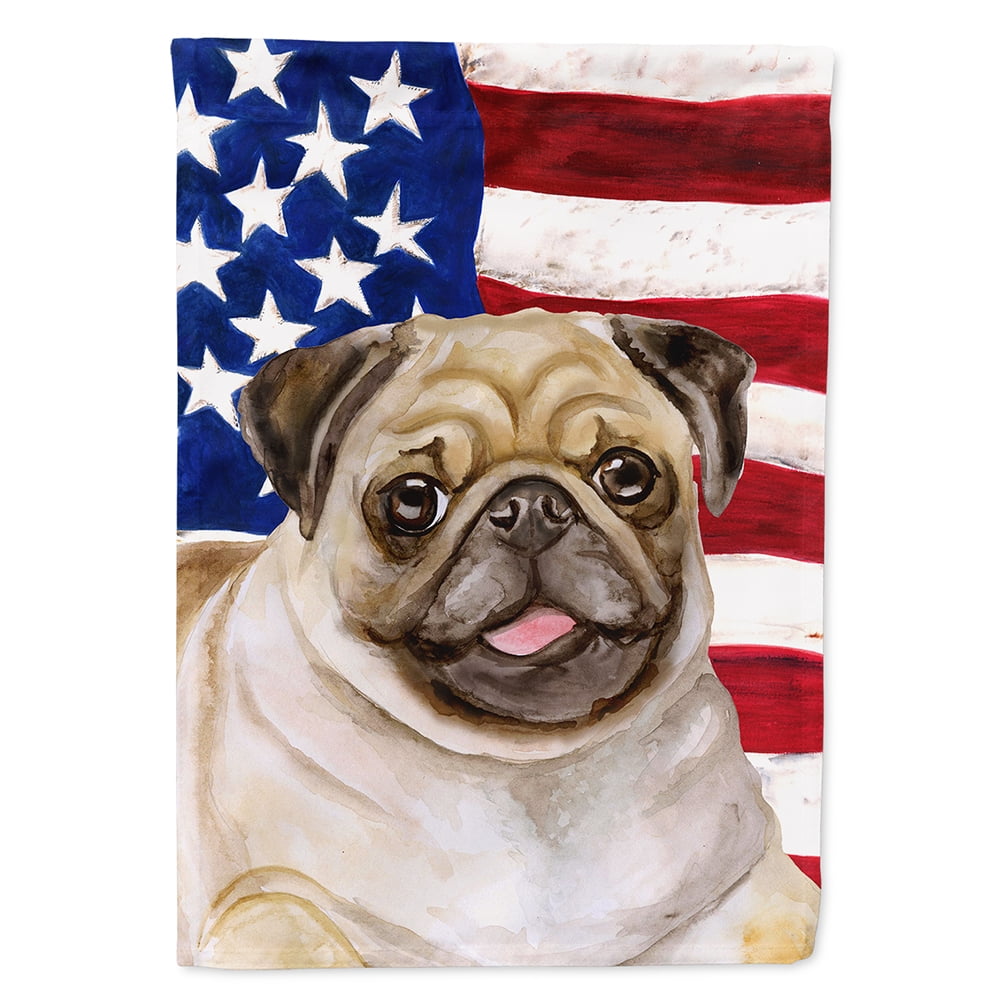 Best of Breed Pug Fawn Patriotic I Dog Breed Mail Box Cover Best of Breed Pug Fawn Patriotic I Dog Breed Mail Box Cover