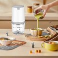 thumbnail image 2 of Mini Blenders For Baby, Mini Food Processor, 300ml Baby Blender, Mini Electric Chopper, Mini Food Processor With Usb Charging, Electric Blender For Ki, 2 of 5