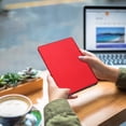 thumbnail image 5 of SaniMore for All-New Kindle (11th Generation-2022 Release) 6" Case, Auto Sleep/Wake, Lightweight Rugged PC Case with Tri-Fold Kickstand for Kindle 11th Gen 2022 Women Men, Red, 5 of 5