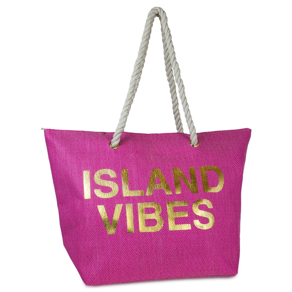 packable beach tote