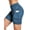 Light Blue, variant on 4D Padded Bike Shorts Women Cycling Underwear Gel Padding Pockets Black XL