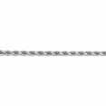 thumbnail image 3 of 10K White Gold 4mm Diamond-Cut Rope Chain (26 X 4) Made In Peru 10k030w-26, 3 of 5