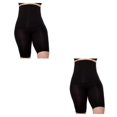 thumbnail image 1 of Qarigey Cintura alta Body Butt Lifter Fajas Buena elasticidad Lavable Transpirable Ropa interior Pantalones cortos Buen soporte Negro S-M Negro S-M 2Conjunto, 1 of 1