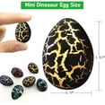 thumbnail image 5 of Rndom 1 Egg Easter Dinosaur Eggs Hatching Dino Egg Grow in Water Crack Easter Basket Stuffers Birthday Easter Gifts Party Favors for Toddler Kids 3-10 Boys Girls, 5 of 7