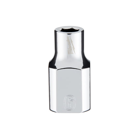 Milwaukee 45-34-9076 3/8 in. Drive 6mm Metric 6-Point Socket
