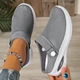 thumbnail image 2 of Mepaouo Mules Clogs for Women Summer Air Cushion Platform Mesh Sneakers Beach Walking Sandal Shoes, 2 of 5