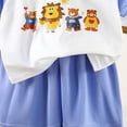 thumbnail image 5 of Xudanell Baby Toddler Pajamas Girl Boy Sleepwear Summer Pja Homewear Short Sets Size 18-24 Months, 5 of 5