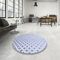 thumbnail image 4 of Ahgly Company Machine Washable Indoor Rectangle Transitional Lavender Blue Area Rugs, 2' x 5', 4 of 7