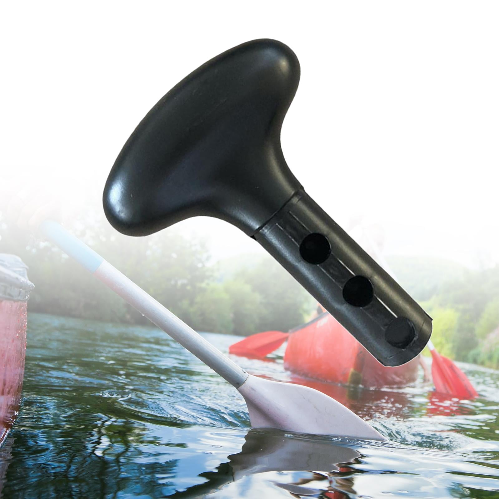 Poignée En T Pour Pagaie De Kayak/canoë - Compatible Manche 24 Mm, En PVC Léger, Ergonomique - 8