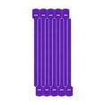 thumbnail image 3 of 1/4" x 5-1/2" Rip-Tie Lite Mini 10 Pack Violet, 3 of 5