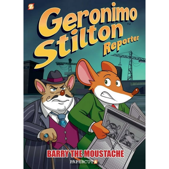 Geronimo Stilton Reporter Graphic Novels: Geronimo Stilton Reporter #5 : Barry the Moustache (Series #5) (Hardcover)