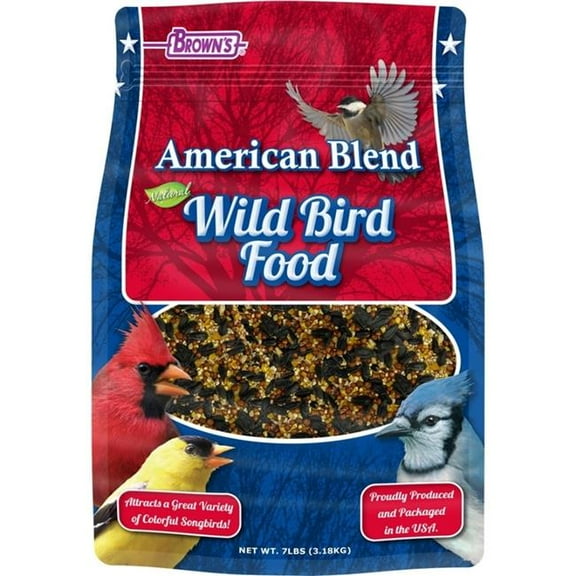 Browns 40970 7 lbs American Blend Wild Bird Food