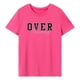 thumbnail image 1 of Camiseta para mujer con cuello redondo, disfraz simple, ropa ligera, manga corta XL, 1 of 8