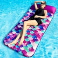 thumbnail image 4 of Balanza inflable para piscina PARENTSWELL Mermaid de 72 pulgadas para adultos, 4 of 7