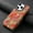 Red (Floral), variant on Dteck Phone Case for iPhone 15, Strong Magnet Compatible with Mag-Safe Accessory, Shockproof Vintage PU Leather Women Girs Non-Slip Grip Protective Cover, Blue