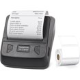 thumbnail image 1 of Portable 80mm Thermal Receipt Label Printer Wireless BT Mobile Bill ESC POS Print Command Compatible with Android iOS Windows System for Small Business Restaurant, 1 of 8