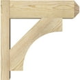 thumbnail image 3 of Ekena Millwork 6"W x 18"D x 18"H Westlake Rough Sawn Craftsman Outlooker, Douglas Fir, 3 of 4