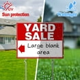 thumbnail image 7 of VEGCOO 5-Pack Yard Sale Signs 13x17 inch with Metal Stakes & 4 Price Stickers - Double-Sided Weatherproof Garage Sale Signs, Directional Arrow Sign, for Farmers Market - Reusable Rigid PP Board, 7 of 7