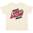 thumbnail image 3 of Inktastic I Love Racing with Tire Marks Boys or Girls Toddler T-Shirt, 3 of 5