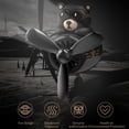thumbnail image 4 of Ambientador de coche de silicona - Aromaterapia de modelado de piloto de oso de dibujos animados (A), 4 of 9