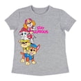 thumbnail image 1 of Playera Nickelodeon Paw Patrol Para niño, stay curious, gris, talla 2, 1 of 3