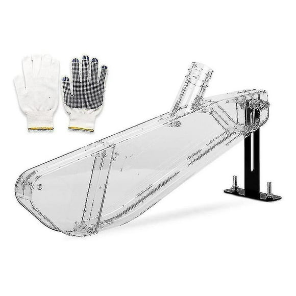 Stand Table Saw Protective Cover, 4-10 Inch Anti Dust Table Saw Guards, Clear Plastic Case-for Tabl