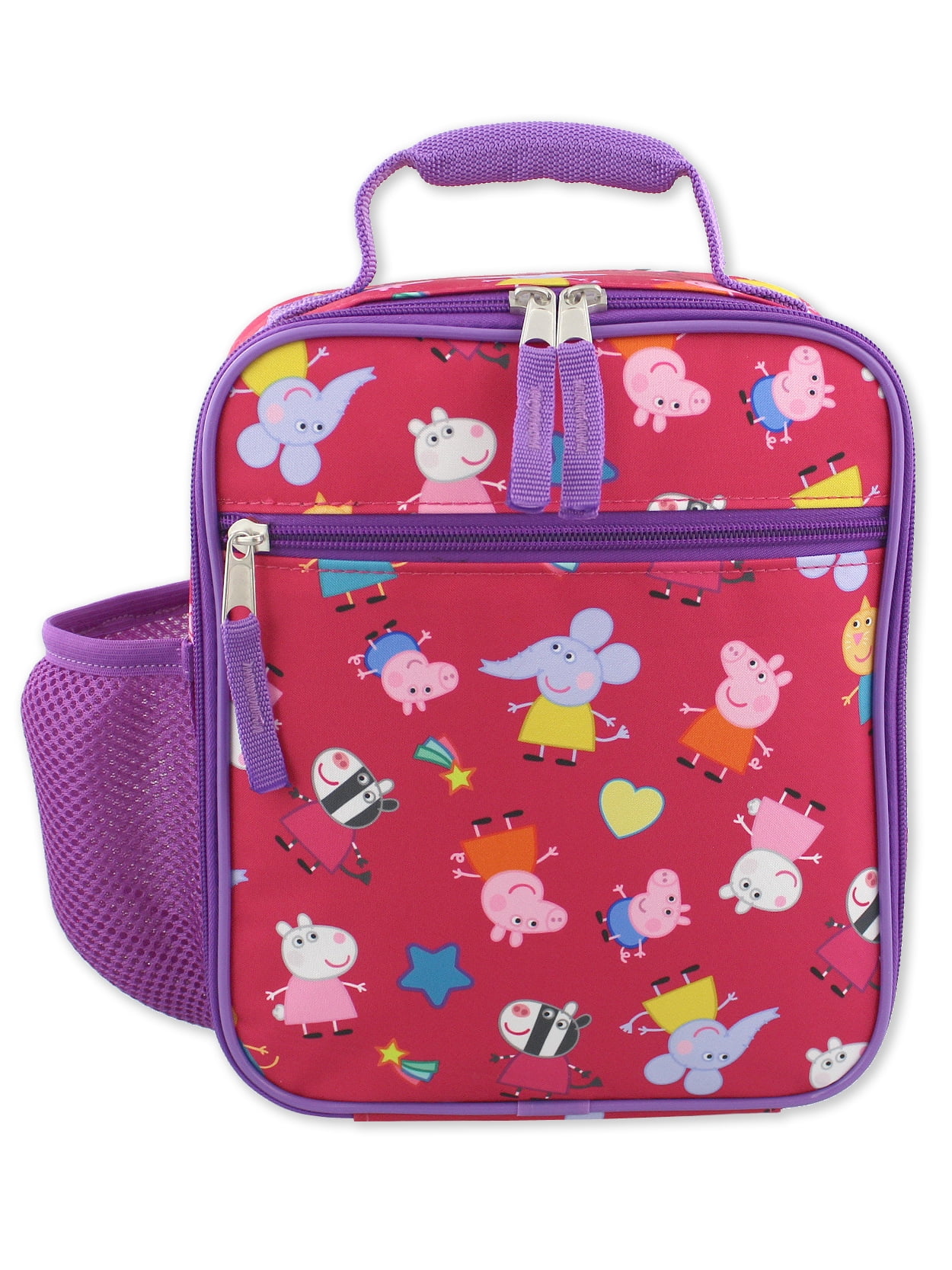 Nick Jr. Peppa Pig Girls Soft Insulated School Lunch Box B19PI42897