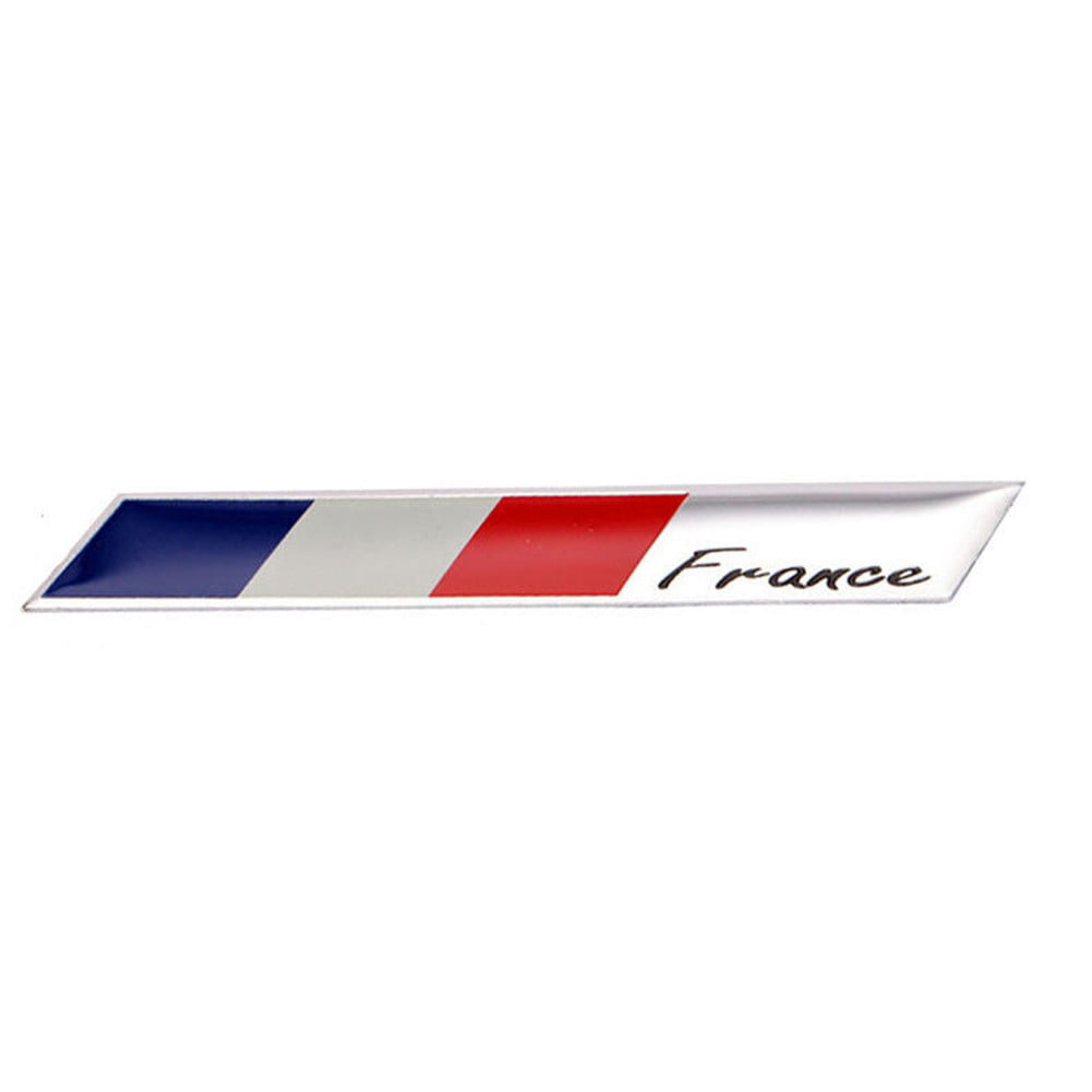 1 x emblème logo drapeau français France badge autocollant voiture  autocollant