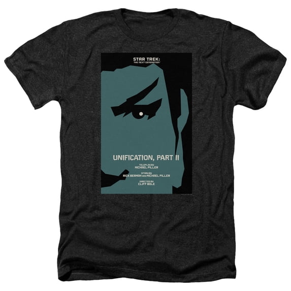 Star Trek - Tng Season 5 Episode 8 - Heather Short Sleeve Shirt - Large