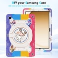 thumbnail image 6 of For Samsung Galaxy Tab A11 Plus 5G 2025/A9 Plus 5G/A9+ 2023 11 Inch with HD Screen Protector & Shoulder Strap,Heavy Duty Military,360°Rotating Stand Case for Kids, 6 of 7