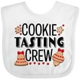 thumbnail image 3 of Inktastic Christmas Cookie Tasting Crew with Holiday Cookies Boys or Girls Baby Bib, 3 of 4