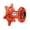 Orange, variant on Tusk Impact Motorcycle Hub - Front Red