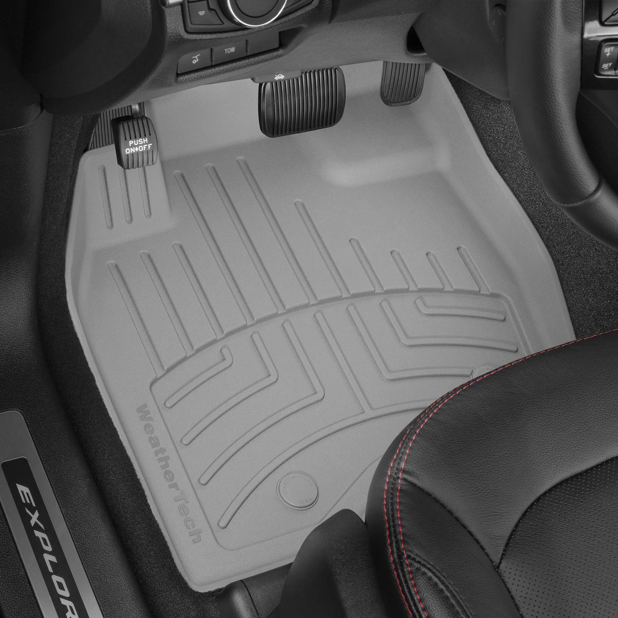 WeatherTech FloorLiner HP Custom Fit Floor Mats compatible with Subaru Forester, Forester Wilderness - 2nd Row, Cocoa