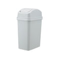 thumbnail image 2 of mmirethe Swing Top Kitchen Trash Can - Durable Plastic Easy To Empty Swing-top Lid For Easy Best For In Kitchen Gallon Trash blue 27*17.7*41, 2 of 6