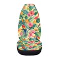 thumbnail image 3 of Uourmeti Tropical Parrot Fruit Print Front Car Seat Cover 1 Piece Seat Covers for Cars Premium Durable Suitable for Suv Trucks, 3 of 6