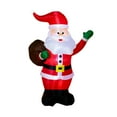 thumbnail image 4 of Adorno navideño inflable para jardín con enchufe estadounidense, accesorio para fotos de fiesta, decoración navideña para interiores y exteriores con, 4 of 8