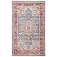 thumbnail image 7 of SAFAVIEH Kenitra Linton Oriental Polyester Area Rug, Blue/Red, 8' x 10', 7 of 7