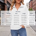 thumbnail image 4 of Jsaierl Quarter Zip Sweatshirts for Women Fall Solid Color V Neck Sweatshirt Lightweight Loose Fit Pullover Cotton Working Out Long Sleeve Tops, 4 of 9