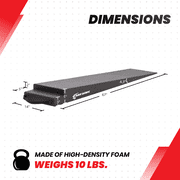 Race Ramps RR-TR-5 Durable 5 Trailer Ramp - Scratch Proof, Lightweight, Solid Core Design